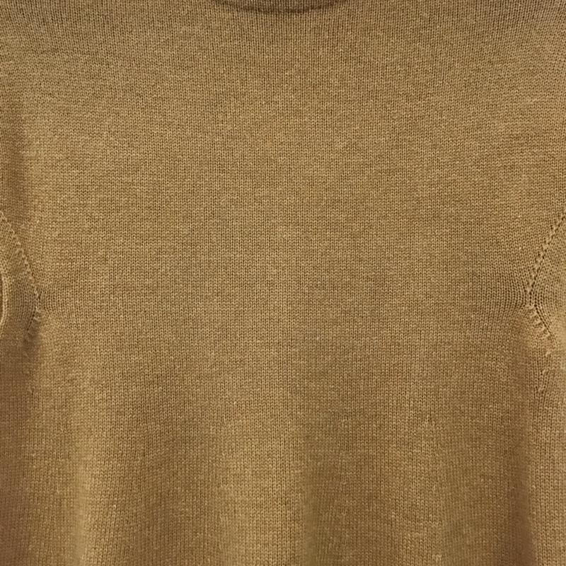 マカフィー MACPHEE ワンピース ひざ丈スカート 12-06-24-06202 ニットワンピース 半袖 38 無地 黄 / イエロー / yellow レディース USED 古着 中古 10155021