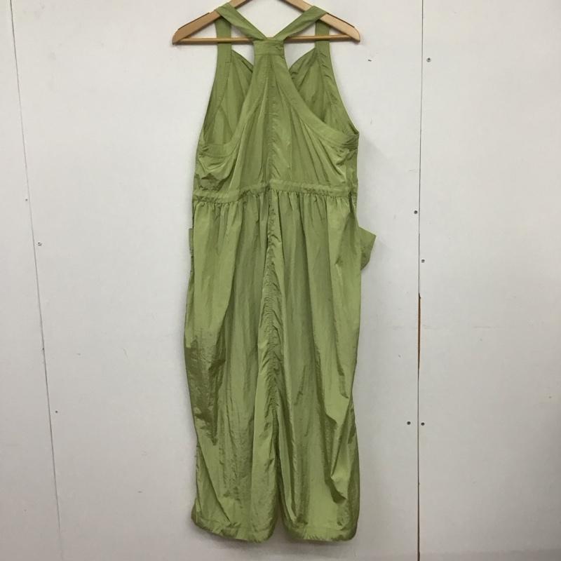 チャオパニック CIAOPANIC ワンピース ロングスカート CPZ1041309A0006 フロントジップナイロンベストワンピース タグ付き ONE SIZE 無地 緑 / グリーン / green レディース USED 古着 中古 10155030