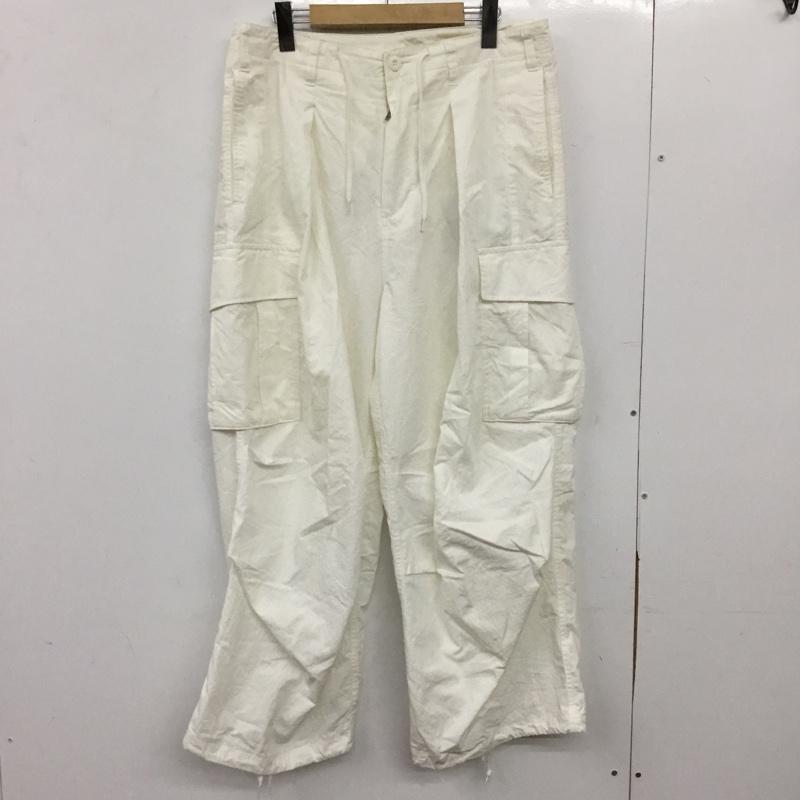 シーピーシーエム CPCM パンツ ワークパンツ、ペインターパンツ AK225-034 カーゴパンツ FREE 無地 白 / ホワイト / white メンズ USED 古着 中古 10155033