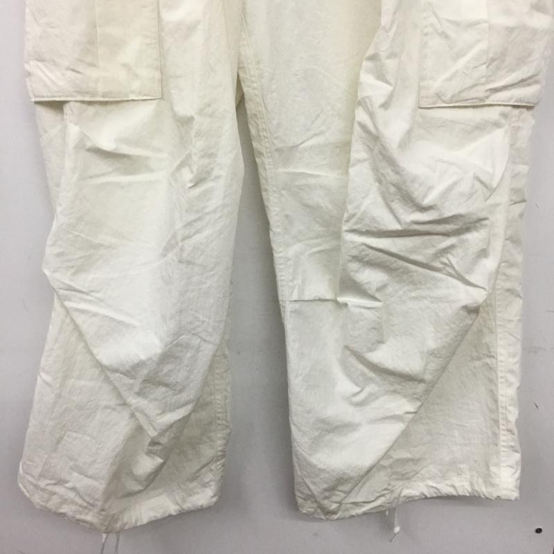 シーピーシーエム CPCM パンツ ワークパンツ、ペインターパンツ AK225-034 カーゴパンツ FREE 無地 白 / ホワイト / white メンズ USED 古着 中古 10155033