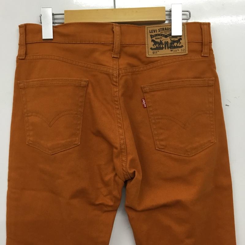 リーバイス Levi s パンツ デニム、ジーンズ 30インチ 無地 茶 / ブラウン / brown メンズ USED 古着 中古 10155034