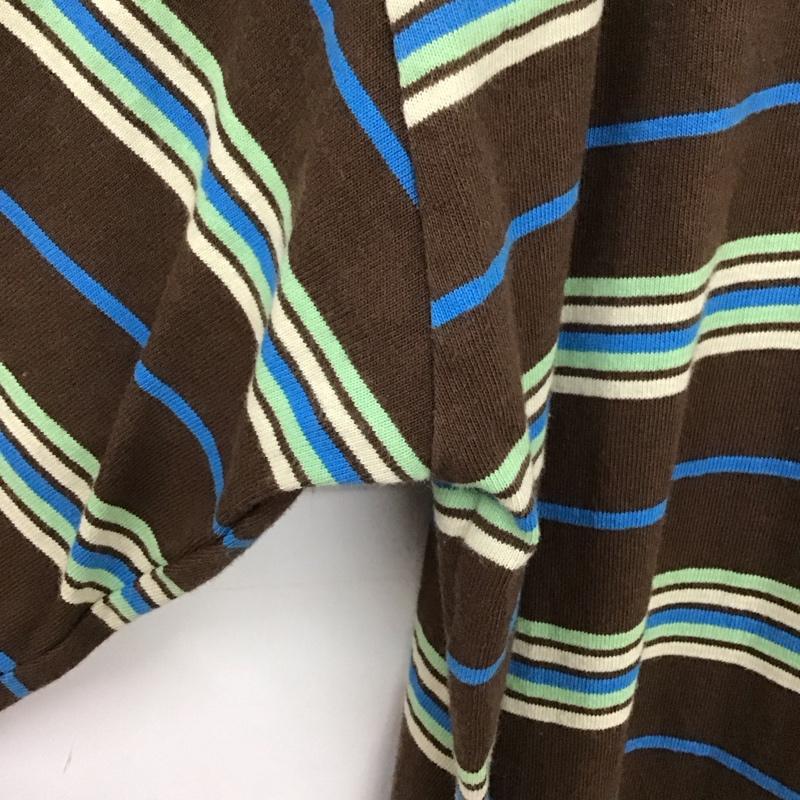 シテン CITEN ワンピース ロングスカート 4226-699-0061 カットソーワンピース バックスリット 長袖 M ボーダー柄 マルチカラー / マルチカラー / multicolor レディース USED 古着 中古 10155040