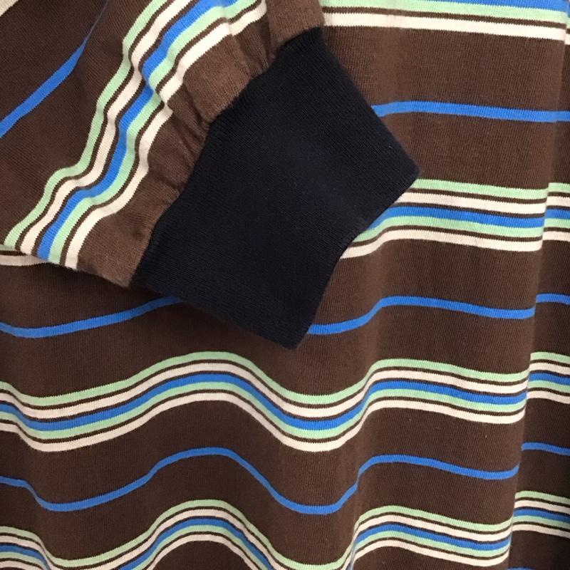 シテン CITEN ワンピース ロングスカート 4226-699-0061 カットソーワンピース バックスリット 長袖 M ボーダー柄 マルチカラー / マルチカラー / multicolor レディース USED 古着 中古 10155040