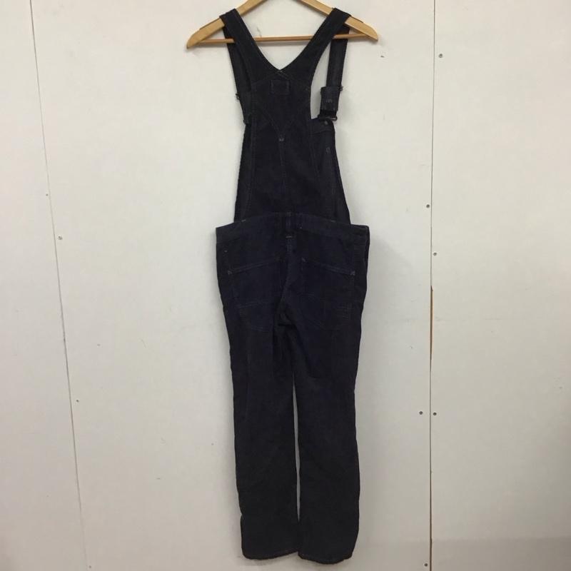 リー Lee サロペット・オーバーオール サロペット、オーバーオール 97928 Another Edition コーデュロイ M ロゴ、文字 紺 / ネイビー / navy レディース USED 古着 中古 10155042