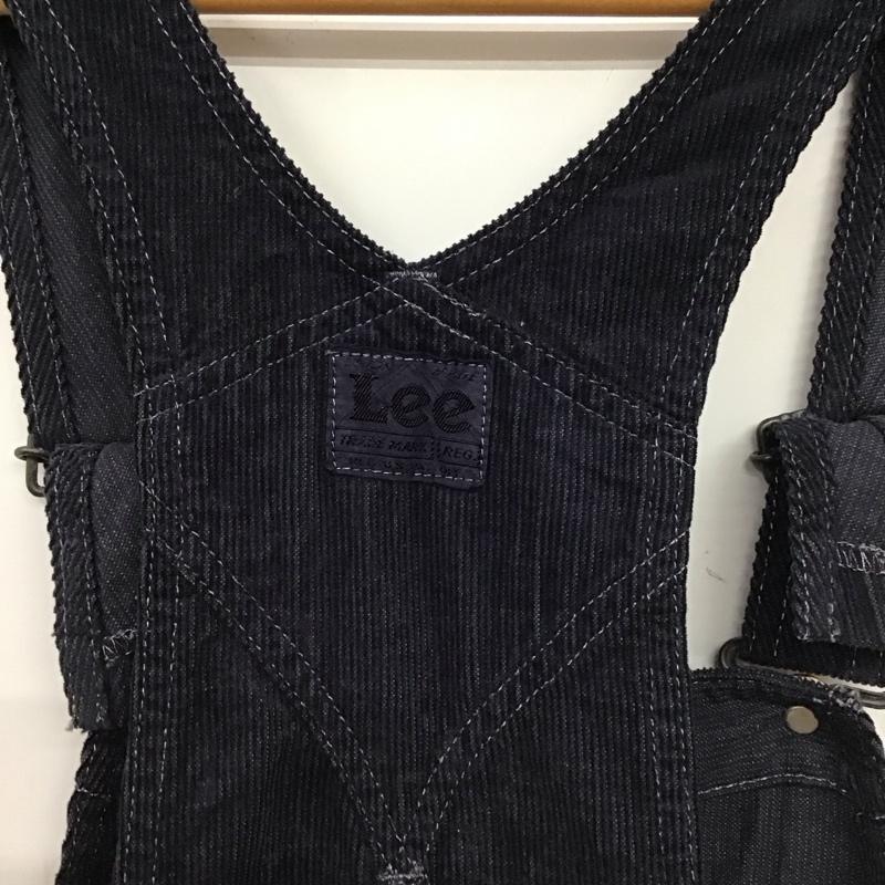 リー Lee サロペット・オーバーオール サロペット、オーバーオール 97928 Another Edition コーデュロイ M ロゴ、文字 紺 / ネイビー / navy レディース USED 古着 中古 10155042