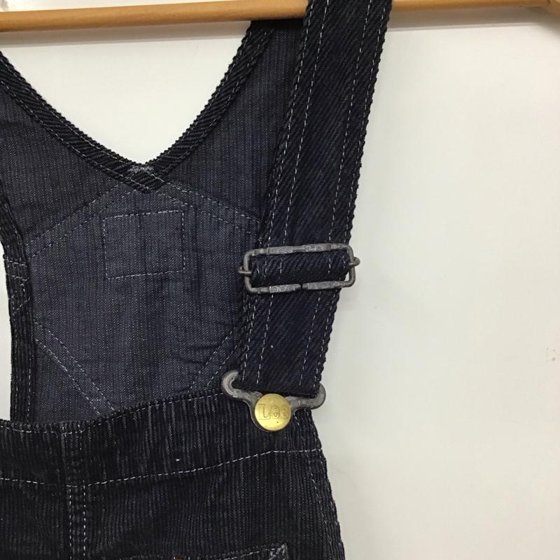 リー Lee サロペット・オーバーオール サロペット、オーバーオール 97928 Another Edition コーデュロイ M ロゴ、文字 紺 / ネイビー / navy レディース USED 古着 中古 10155042