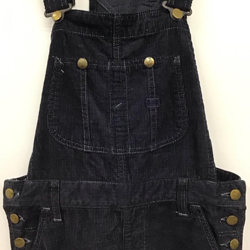 リー Lee サロペット・オーバーオール サロペット、オーバーオール 97928 Another Edition コーデュロイ M ロゴ、文字 紺 / ネイビー / navy レディース USED 古着 中古 10155042