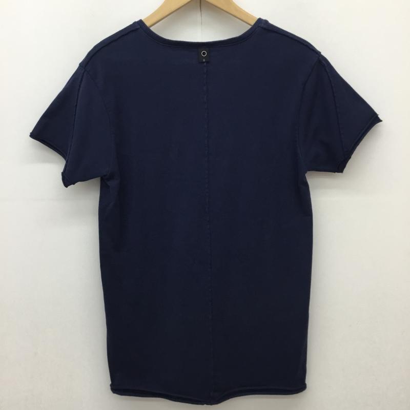 ダヴルジェイケイ wjk Tシャツ 半袖 wjk カットオフ Vネック Tシャツ ネイビー js01j M 無地 紺 / ネイビー / navy メンズ USED 古着 中古 10155043