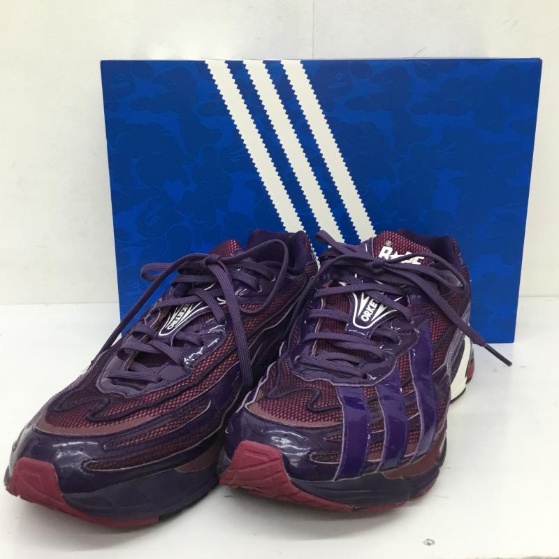 アディダス adidas スニーカー スニーカー adidas アディダス スニーカー JH6362 ORKETRO BAPE A BATHING APE 26.5cm ロゴ、文字 紫 / パープル / purple メンズ USED 古着 中古 10155047