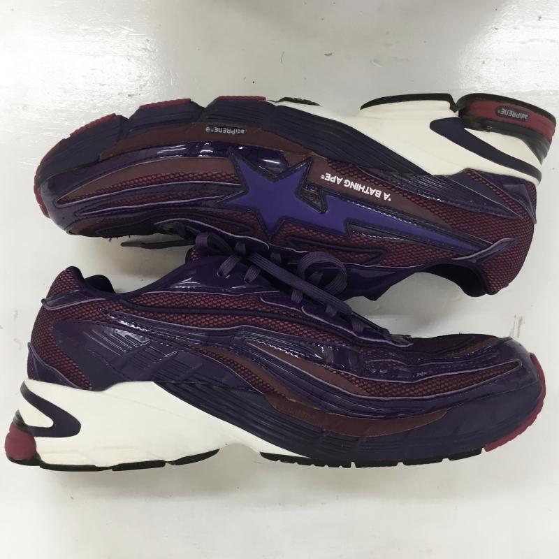 アディダス adidas スニーカー スニーカー adidas アディダス スニーカー JH6362 ORKETRO BAPE A BATHING APE 26.5cm ロゴ、文字 紫 / パープル / purple メンズ USED 古着 中古 10155047