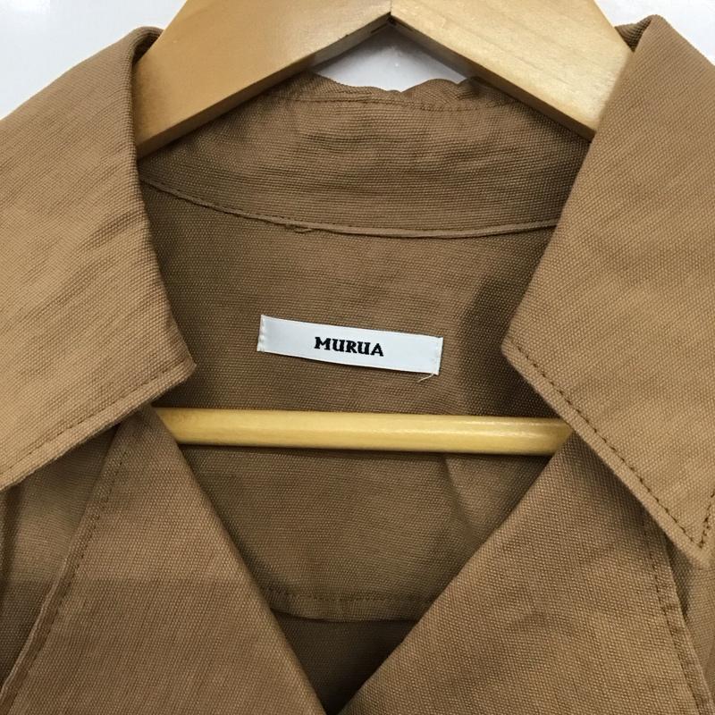 ムルーア MURUA ジャケット、上着 ジャケット、ブレザー 012020000401 トレンチ FREE 無地 茶 / ブラウン / brown レディース USED 古着 中古 10155063