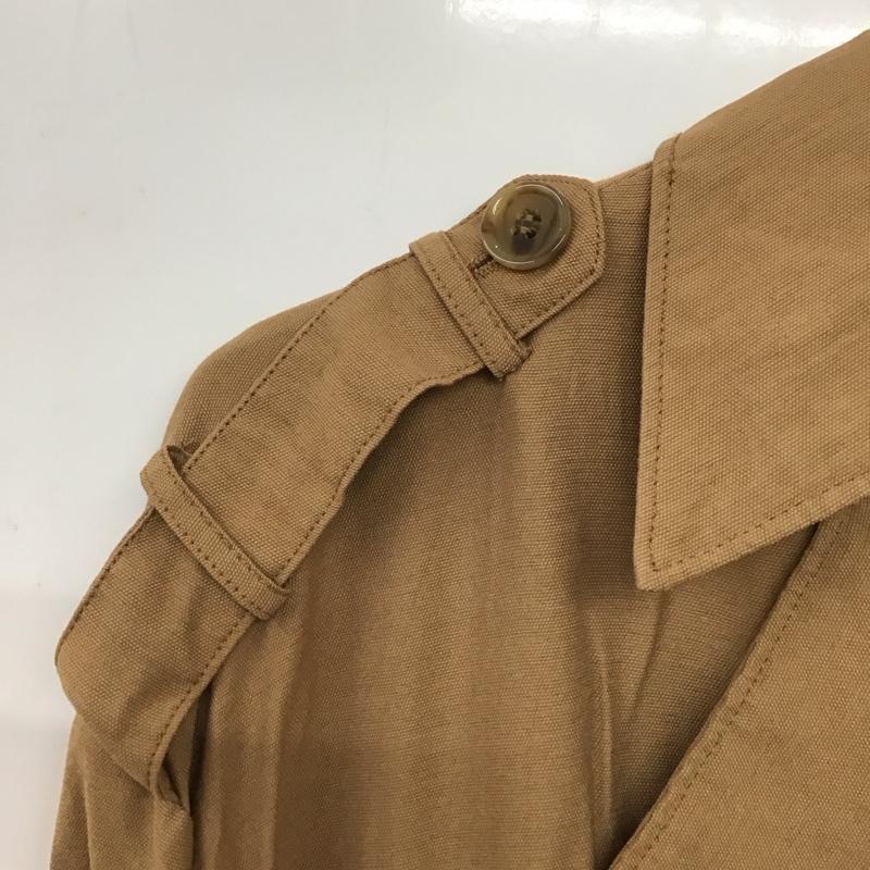 ムルーア MURUA ジャケット、上着 ジャケット、ブレザー 012020000401 トレンチ FREE 無地 茶 / ブラウン / brown レディース USED 古着 中古 10155063