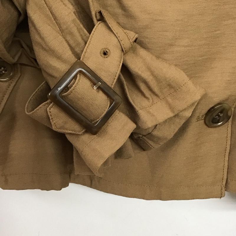 ムルーア MURUA ジャケット、上着 ジャケット、ブレザー 012020000401 トレンチ FREE 無地 茶 / ブラウン / brown レディース USED 古着 中古 10155063