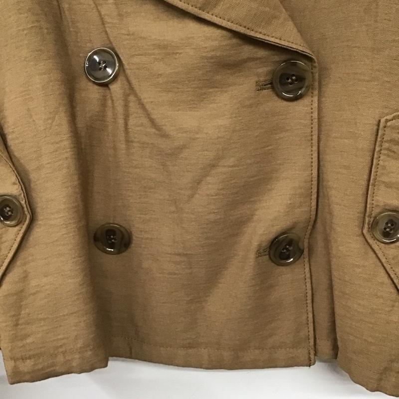 ムルーア MURUA ジャケット、上着 ジャケット、ブレザー 012020000401 トレンチ FREE 無地 茶 / ブラウン / brown レディース USED 古着 中古 10155063