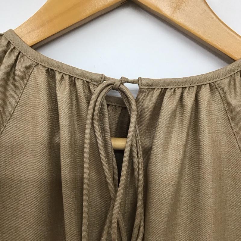 ミラオーウェン Mila Owen ワンピース ロングスカート 09WF0214062 長袖 0 無地 茶 / ブラウン / brown レディース USED 古着 中古 10155067