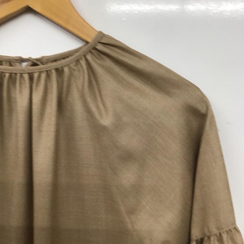 ミラオーウェン Mila Owen ワンピース ロングスカート 09WF0214062 長袖 0 無地 茶 / ブラウン / brown レディース USED 古着 中古 10155067