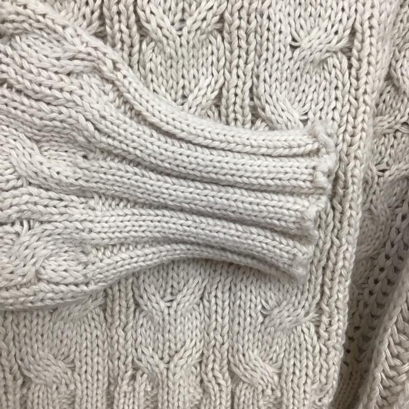セレクトモカ select MOCA ニット、セーター 長袖 FREE 無地 ベージュ / ベージュ / beige レディース USED 古着 中古 10155068