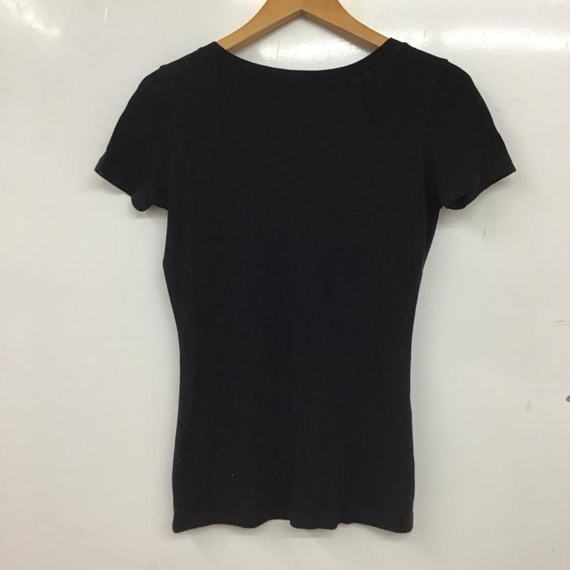 ディオール DIOR カットソー 半袖 4 プリント 黒 / ブラック / black レディース USED 古着 中古 10155073