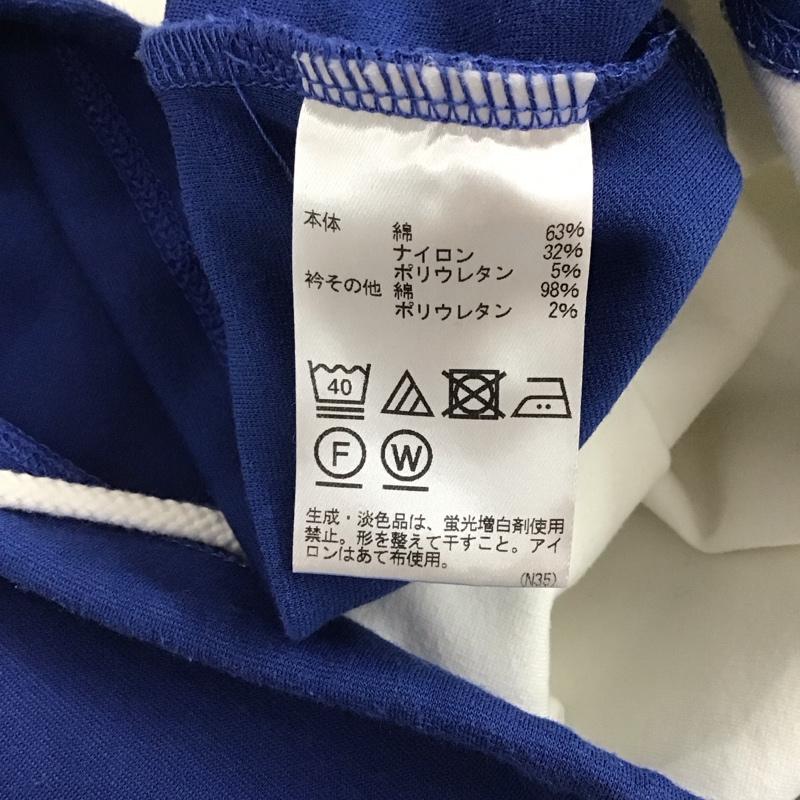 アーノルドパーマー Arnold Palmer トレーナー 長袖 3 無地 白 / ホワイト / white X 青 / ブルー / blue レディース USED 古着 中古 10155075