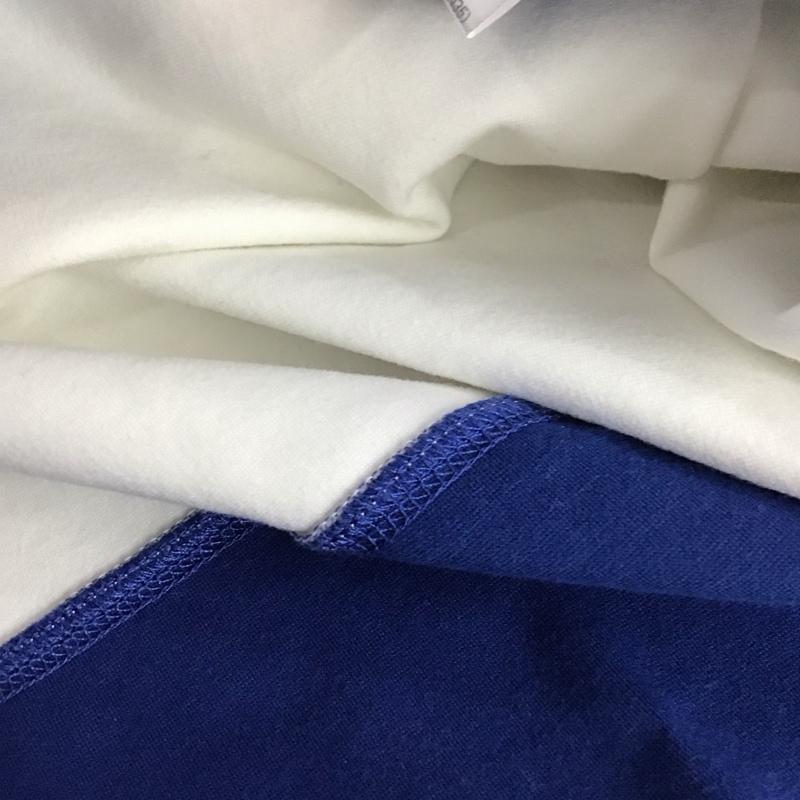 アーノルドパーマー Arnold Palmer トレーナー 長袖 3 無地 白 / ホワイト / white X 青 / ブルー / blue レディース USED 古着 中古 10155075