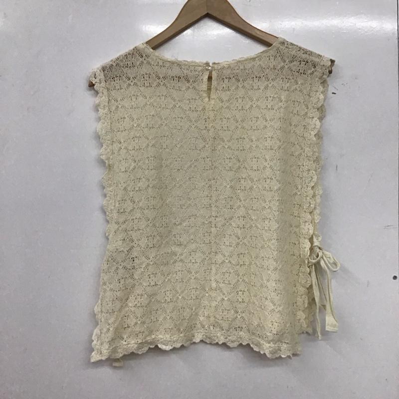 エヘカソポ ehka sopo ベスト ベスト FREE 無地 アイボリー / アイボリー / レディース USED 古着 中古 10155078