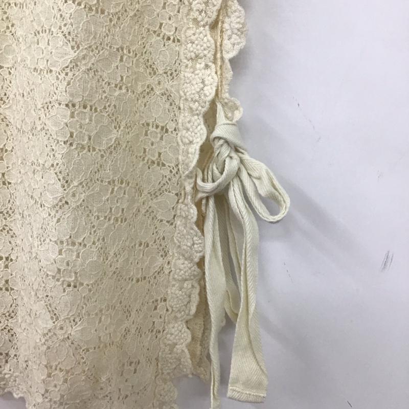 エヘカソポ ehka sopo ベスト ベスト FREE 無地 アイボリー / アイボリー / レディース USED 古着 中古 10155078