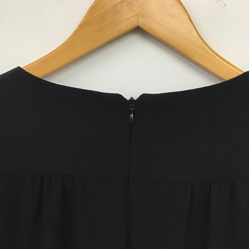 ザラ ZARA ワンピース・ドレス・オールインワン ワンピース・ドレス・オールインワン 2157 150 800 ノースリーブ オールインワン L 無地 黒 / ブラック / black レディース USED 古着 中古 10155079