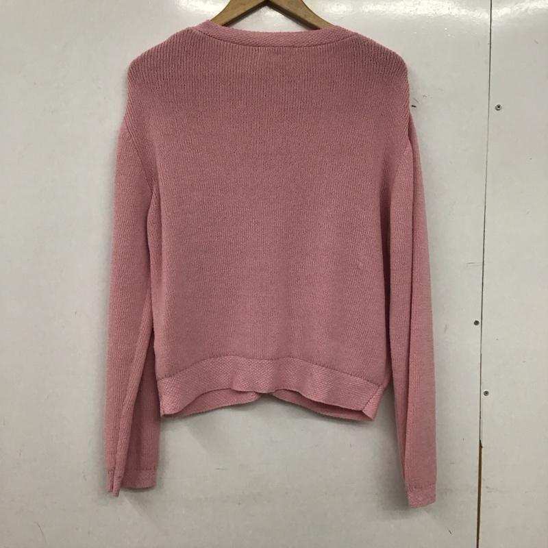 フリークスストア FREAK S STORE カーディガン 長袖 1132248902942 アイスカラー ニットカーディガン FREE 無地 桃 / ピンク / pink レディース USED 古着 中古 10155084