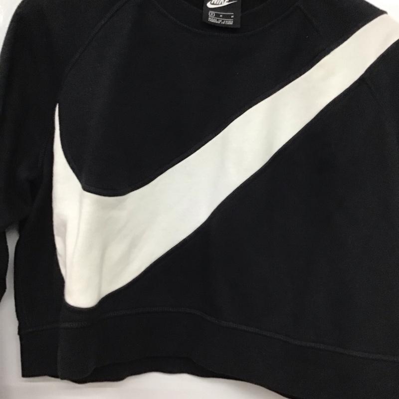 ナイキ NIKE トレーナー 長袖 CV8654-010 M プリント 黒 / ブラック / black レディース USED 古着 中古 10155094