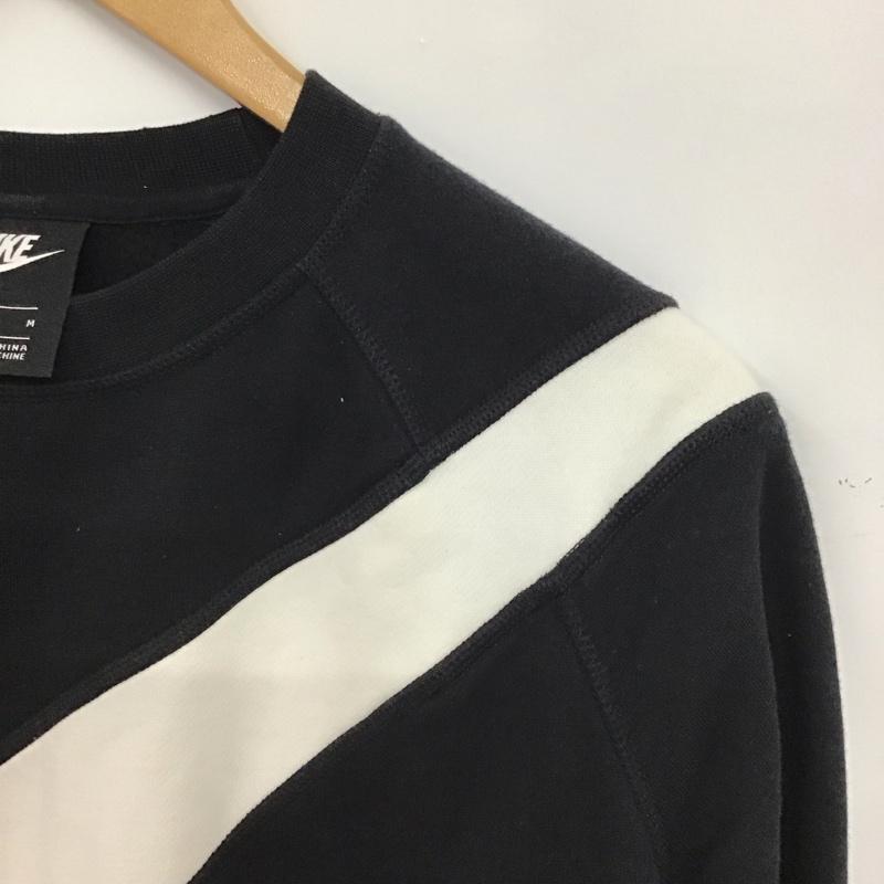 ナイキ NIKE トレーナー 長袖 CV8654-010 M プリント 黒 / ブラック / black レディース USED 古着 中古 10155094