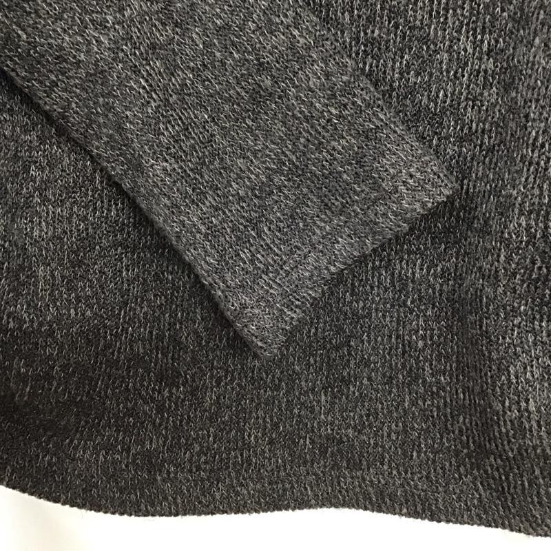 ザラ ZARA カットソー 長袖 S 無地 チャコールグレー / チャコールグレー / レディース USED 古着 中古 10155097
