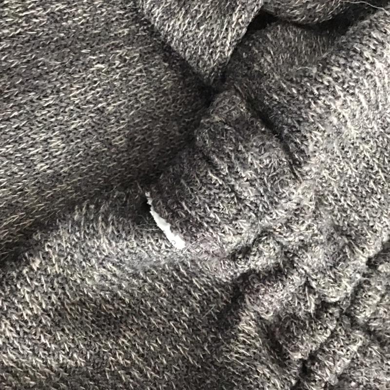ザラ ZARA カットソー 長袖 S 無地 チャコールグレー / チャコールグレー / レディース USED 古着 中古 10155097