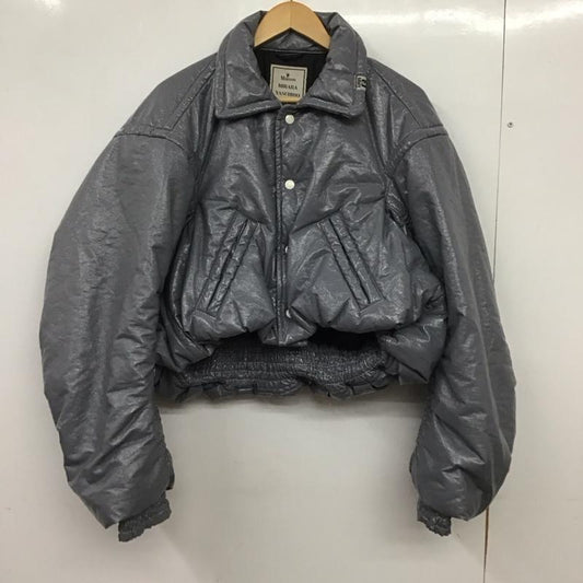 メゾンミハラヤスヒロ Maison MIHARA YASUHIRO ジャケット、上着 ジャンパー、ブルゾン B13BL022 Enamel Puffer Jacket エナメル パファージャケット 38 無地 灰 / グレー / gray レディース USED 古着 中古 10155098