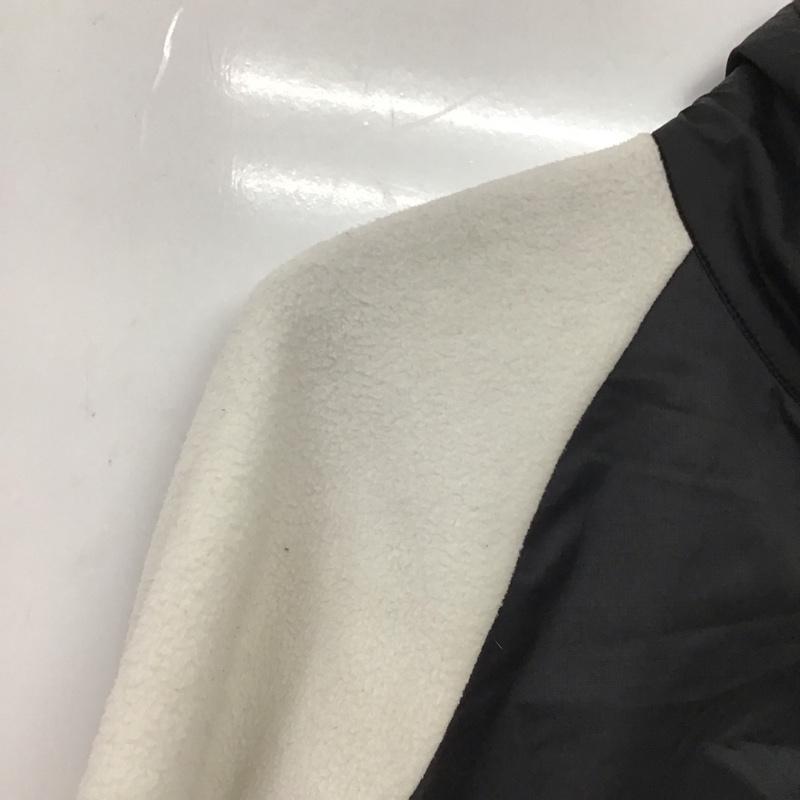 ザノースフェイス THE NORTH FACE ジャケット、上着 ジャンパー、ブルゾン フリースジャケット S ロゴ、文字 白 / ホワイト / white X 黒 / ブラック / black レディース USED 古着 中古 10155099