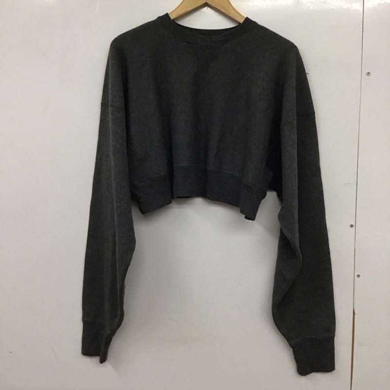 トゥデイフル TODAYFUL トレーナー 長袖 FREE 無地 灰 / グレー / gray レディース USED 古着 中古 10155100