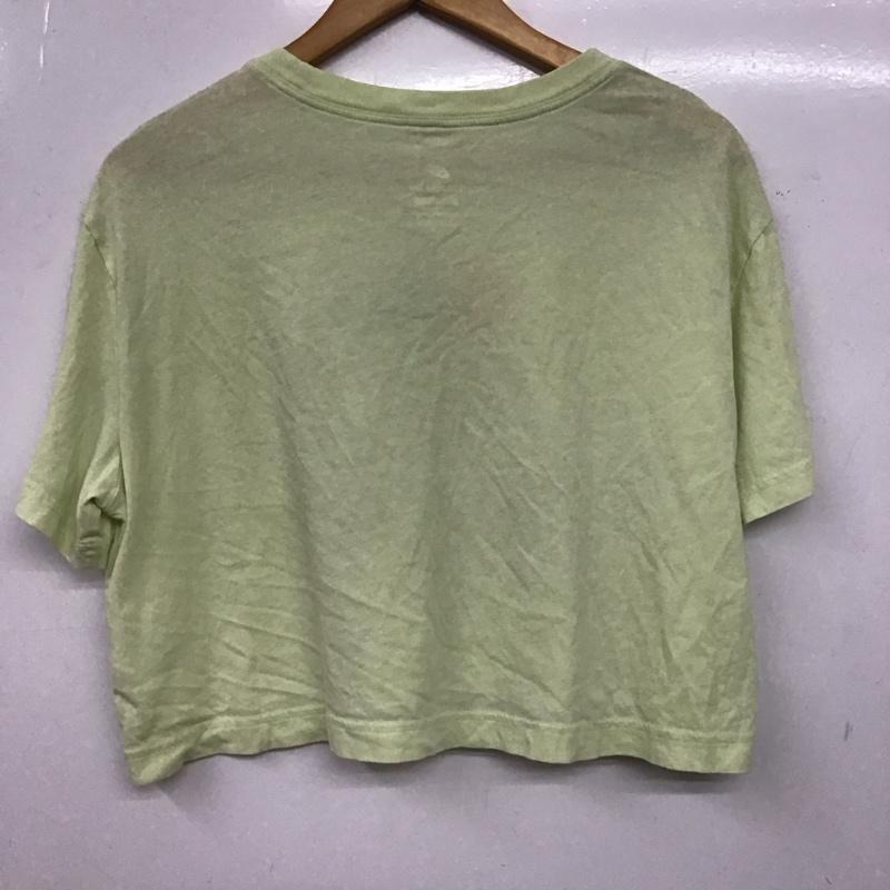ナイキ NIKE Tシャツ 半袖 M ロゴ、文字 X プリント 薄緑 / ライトグリーン / レディース USED 古着 中古 10155104