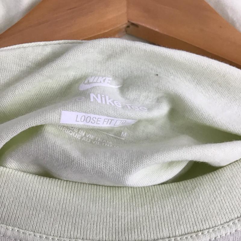 ナイキ NIKE Tシャツ 半袖 M ロゴ、文字 X プリント 薄緑 / ライトグリーン / レディース USED 古着 中古 10155104