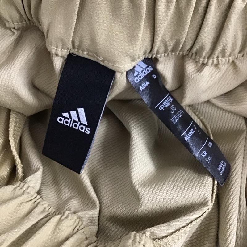 アディダス adidas スカート ひざ丈スカート H29521 PRSVE ウーブン ロングスカート S 無地 ベージュ / ベージュ / beige レディース USED 古着 中古 10155106
