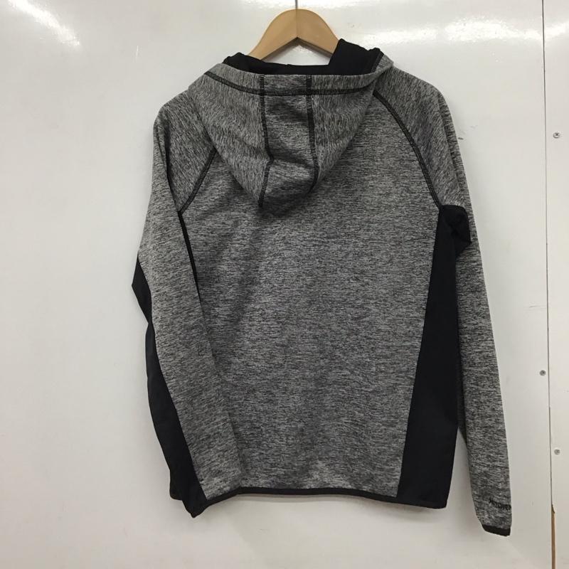 アンダーアーマー UNDER ARMOUR パーカー 長袖 M ロゴ、文字 灰 / グレー / gray レディース USED 古着 中古 10155110