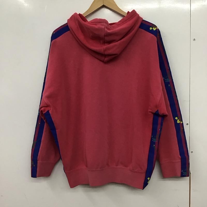 アディダス adidas パーカー 長袖 ED4768 FLOUR HOODIE フラワーフーディ L ロゴ、文字 X 刺繍 マルチカラー / マルチカラー / multicolor レディース USED 古着 中古 10155112