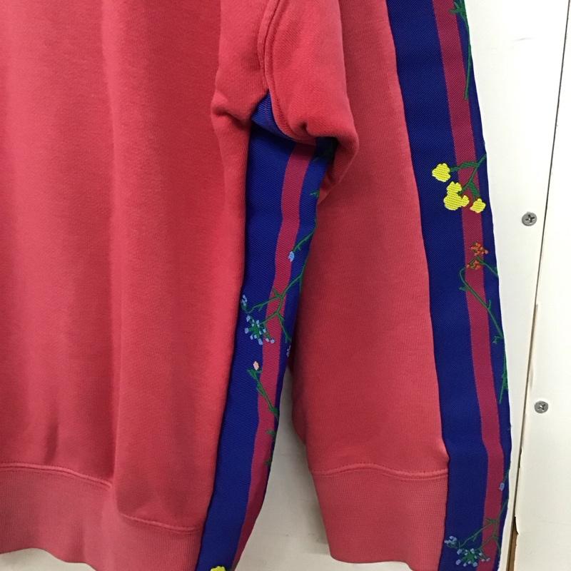 アディダス adidas パーカー 長袖 ED4768 FLOUR HOODIE フラワーフーディ L ロゴ、文字 X 刺繍 マルチカラー / マルチカラー / multicolor レディース USED 古着 中古 10155112