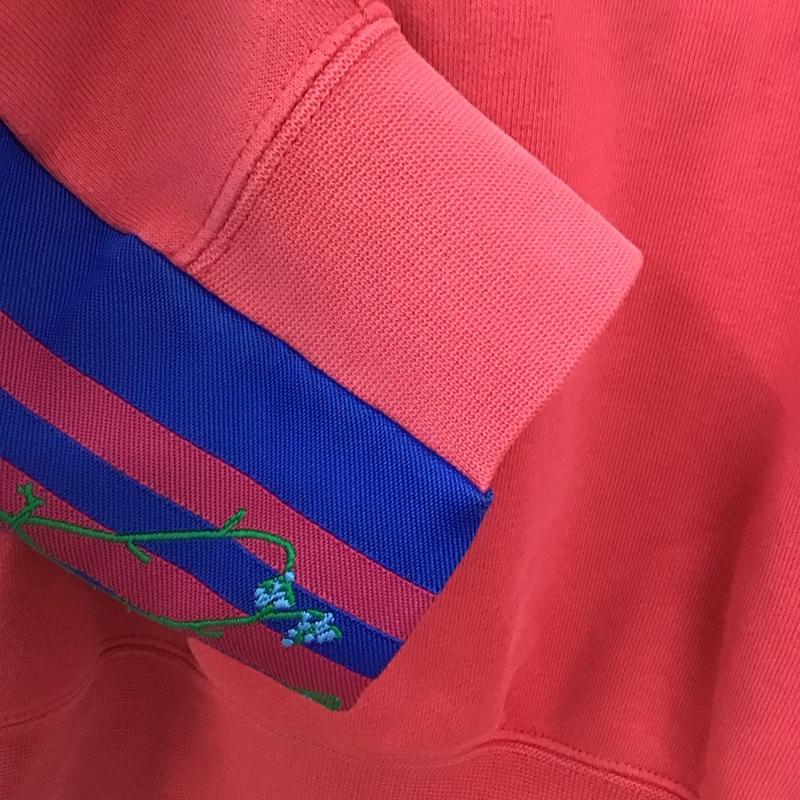 アディダス adidas パーカー 長袖 ED4768 FLOUR HOODIE フラワーフーディ L ロゴ、文字 X 刺繍 マルチカラー / マルチカラー / multicolor レディース USED 古着 中古 10155112