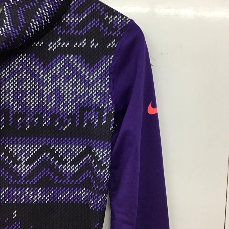 ナイキ NIKE カットソー 長袖 タグ付 M 総柄 X ロゴ、文字 マルチカラー / マルチカラー / multicolor レディース USED 古着 中古 10155113