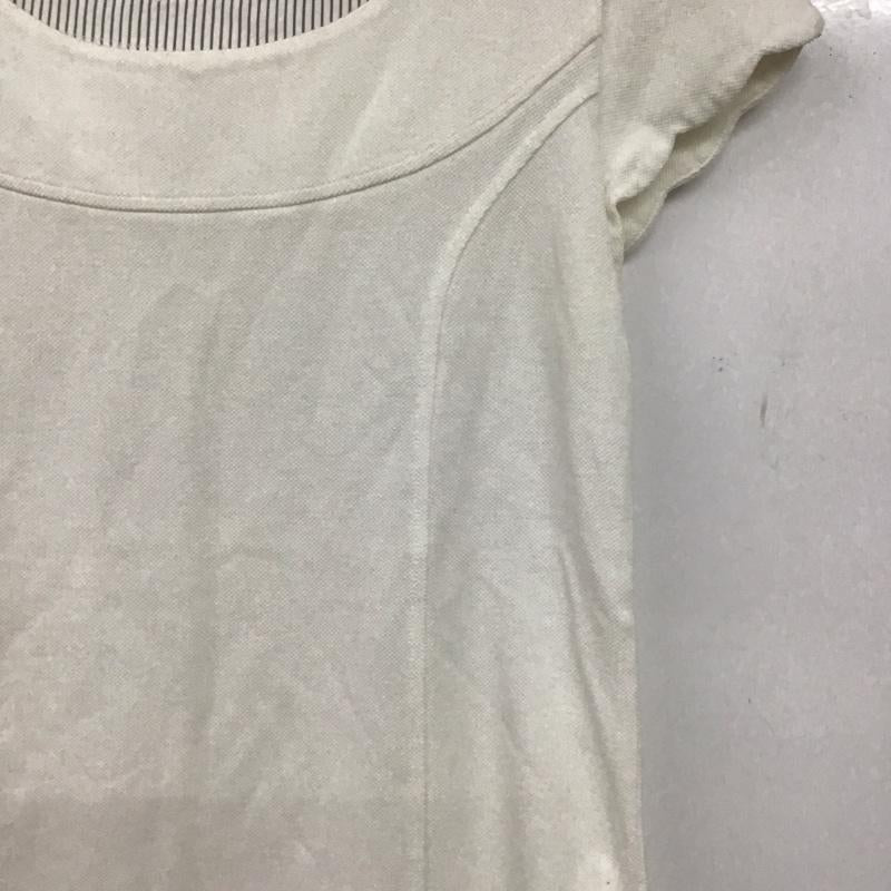 マリークヮント MARY QUANT カットソー 半袖 M 無地 白 / ホワイト / white レディース USED 古着 中古 10155116