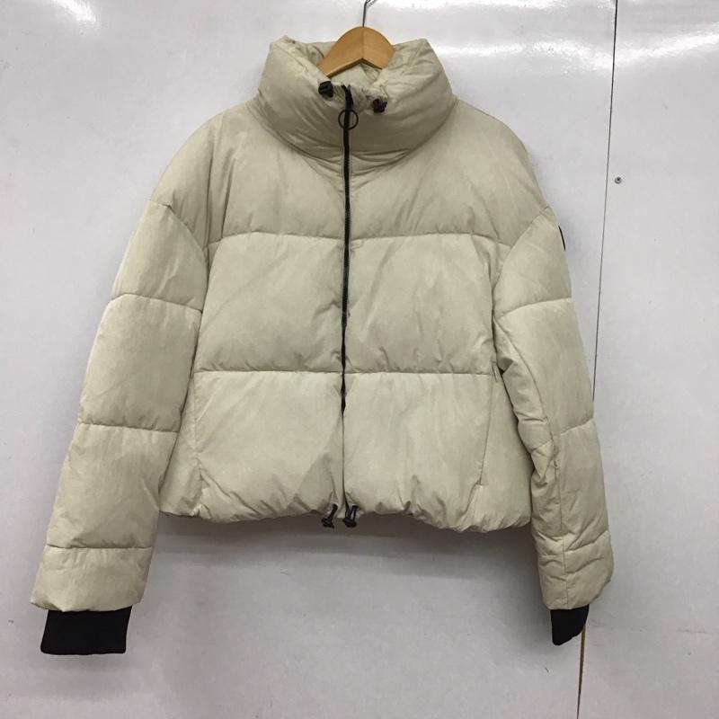 ザラ ZARA ジャケット、上着 ジャンパー、ブルゾン L 無地 オフホワイト / オフホワイト / レディース USED 古着 中古 10155120
