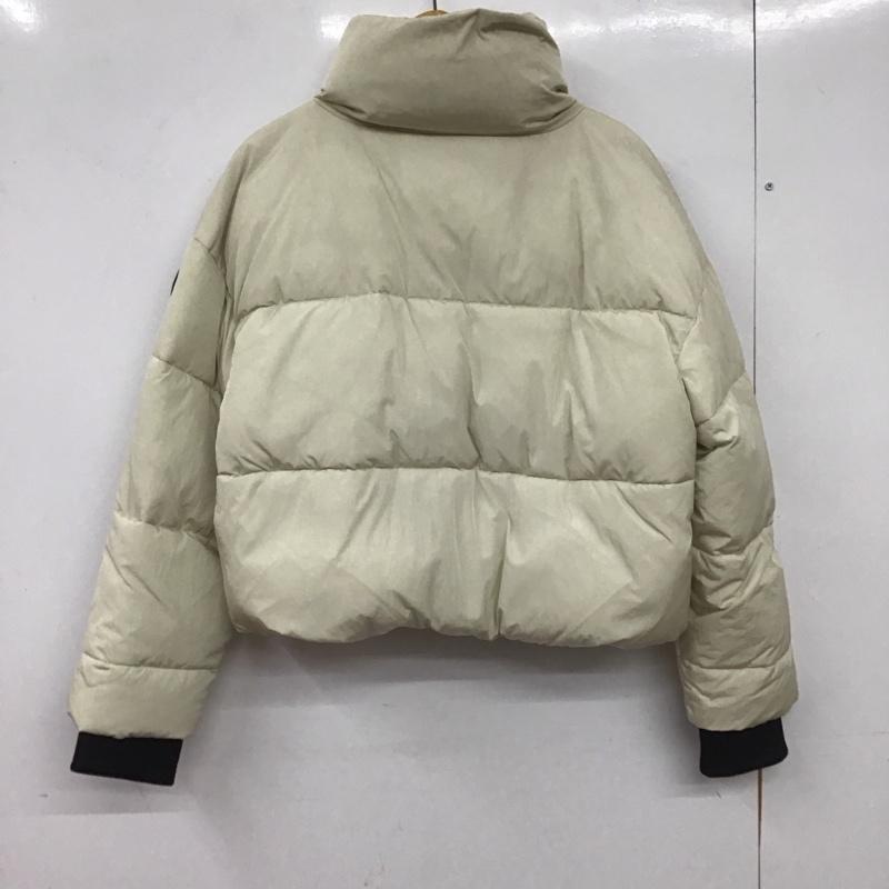ザラ ZARA ジャケット、上着 ジャンパー、ブルゾン L 無地 オフホワイト / オフホワイト / レディース USED 古着 中古 10155120