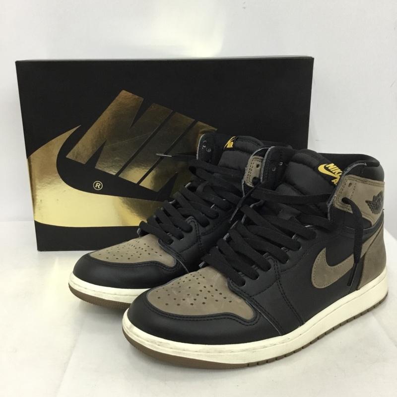 ナイキ NIKE スニーカー スニーカー DZ5485-020 AIR JORDAN 1 RETRO HIGH OG 27.5cm 箱有 27.5cm ロゴ、文字 黒 / ブラック / black X ダークグレー / ダークグレー / メンズ USED 古着 中古 10155121