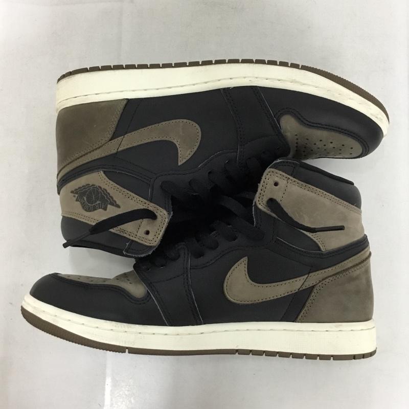 ナイキ NIKE スニーカー スニーカー DZ5485-020 AIR JORDAN 1 RETRO HIGH OG 27.5cm 箱有 27.5cm ロゴ、文字 黒 / ブラック / black X ダークグレー / ダークグレー / メンズ USED 古着 中古 10155121