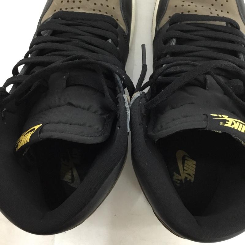 ナイキ NIKE スニーカー スニーカー DZ5485-020 AIR JORDAN 1 RETRO HIGH OG 27.5cm 箱有 27.5cm ロゴ、文字 黒 / ブラック / black X ダークグレー / ダークグレー / メンズ USED 古着 中古 10155121