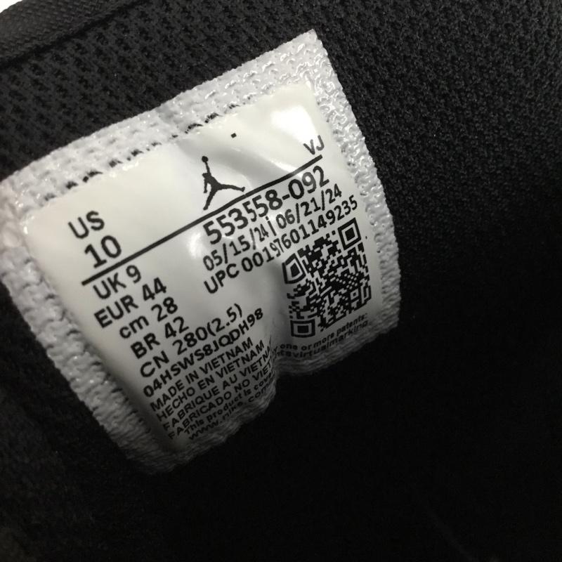 ナイキ NIKE スニーカー スニーカー 553558-092 AIR JORDAN 1 LOW 28cm 28.0cm ロゴ、文字 白 / ホワイト / white X 黒 / ブラック / black X カーキ / カーキ / khaki メンズ USED 古着 中古 10155124